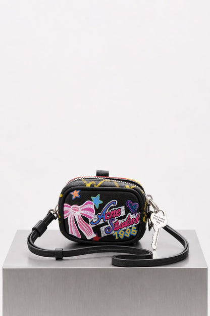Acne Studios Punk Print Camero Clip with strap