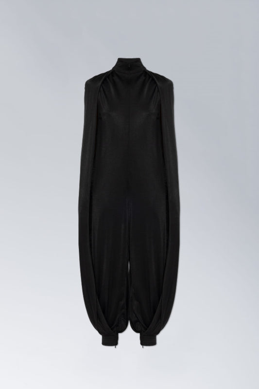 Alaïa Bat Jumpsuit in Noir