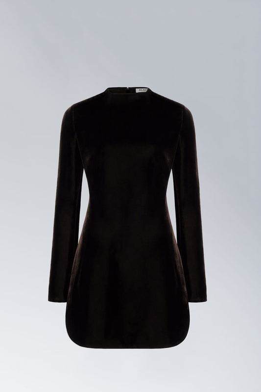 Alaïa Cinched Dress Velvet