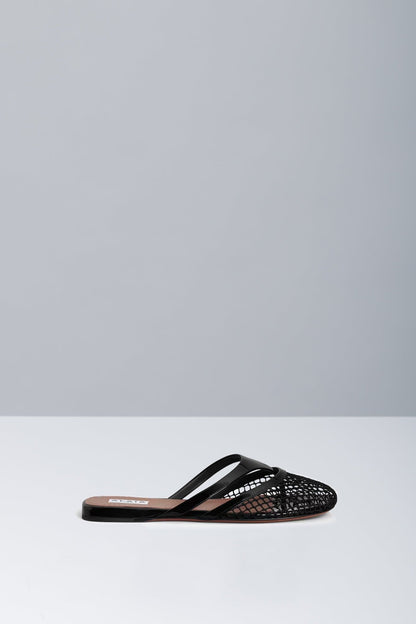 Alaïa Fishnet Mules