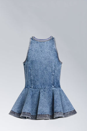 Alaïa Peplum Top