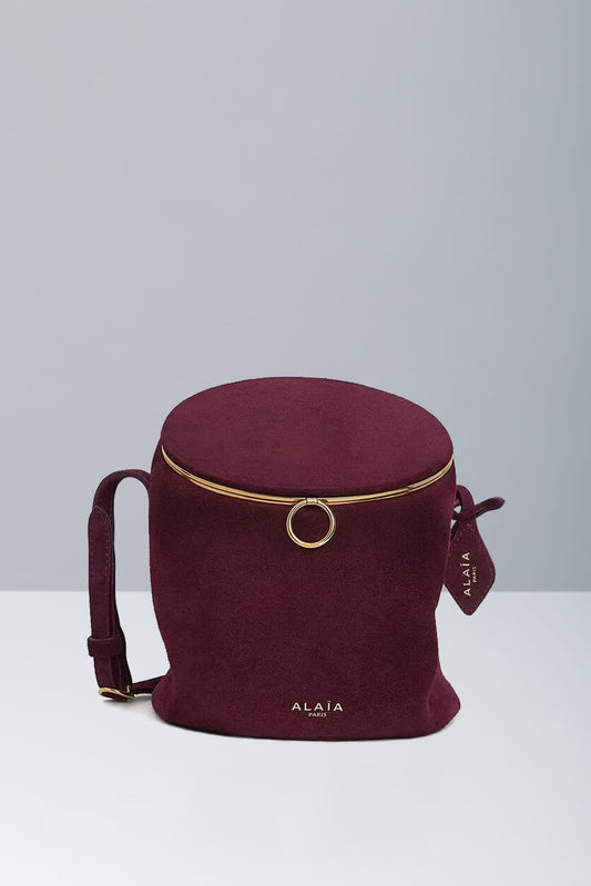 Alaïa Small Bag In Rouge Grenat