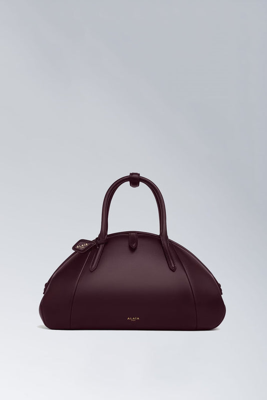 Alaïa Top Handle in Bordeaux
