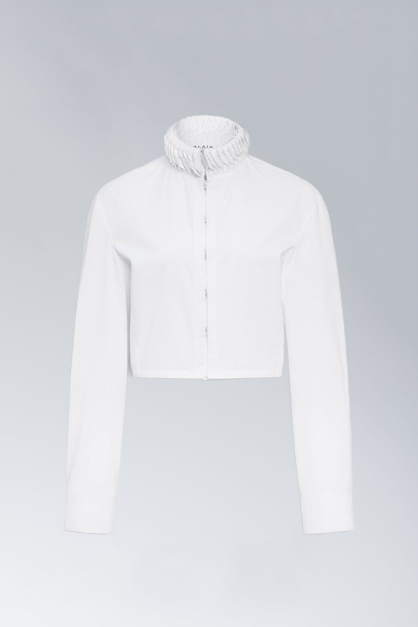 Alaïa Trimmed Shirt In Blanc