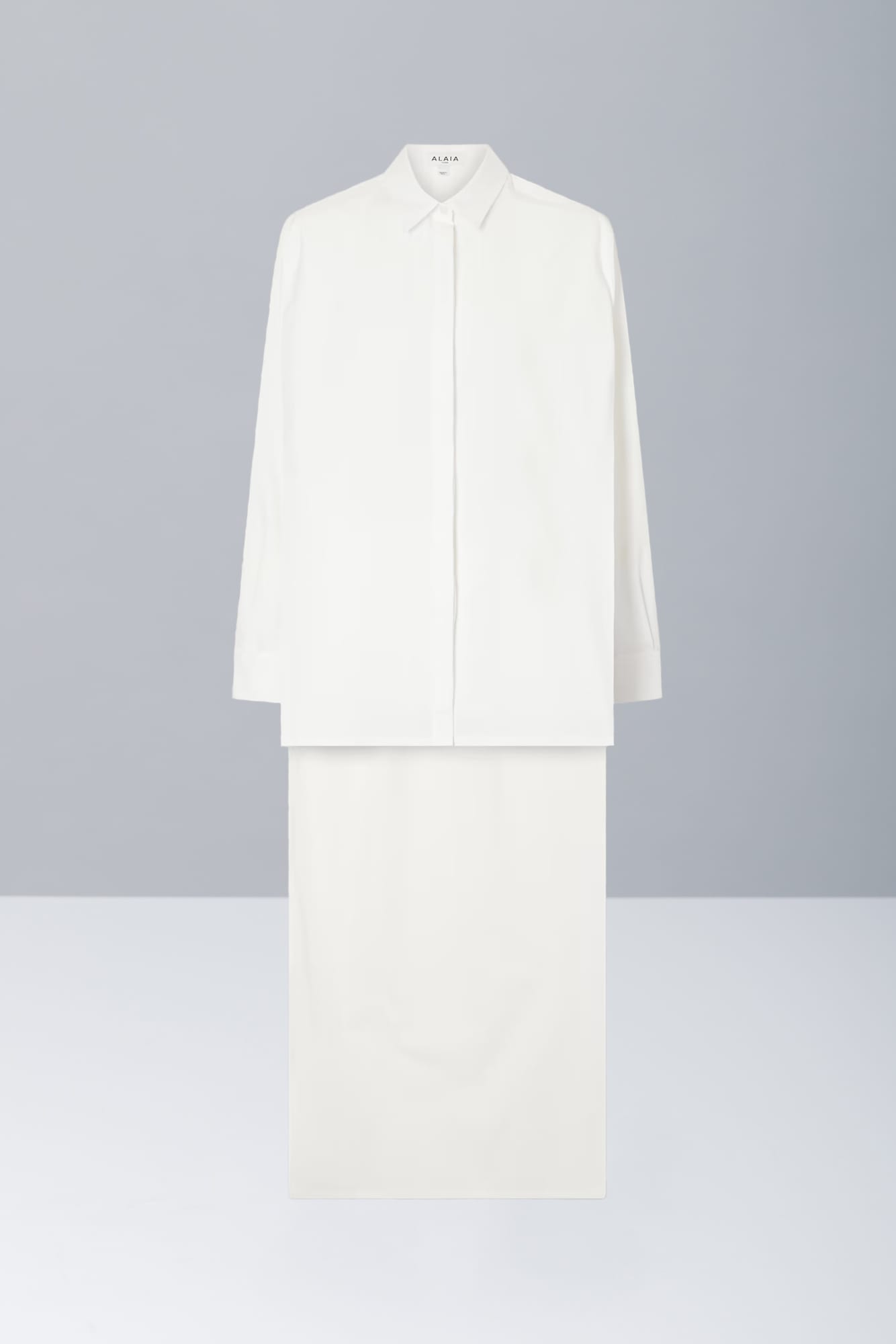 Alaïa Asym Poplin Shirt