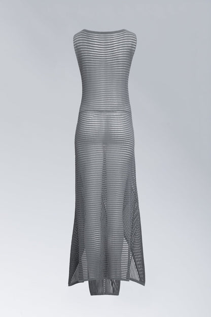 Alaïa Ladder Dress back