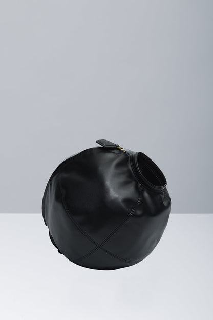 Alaïa Leather Bracelet Bag In Noir