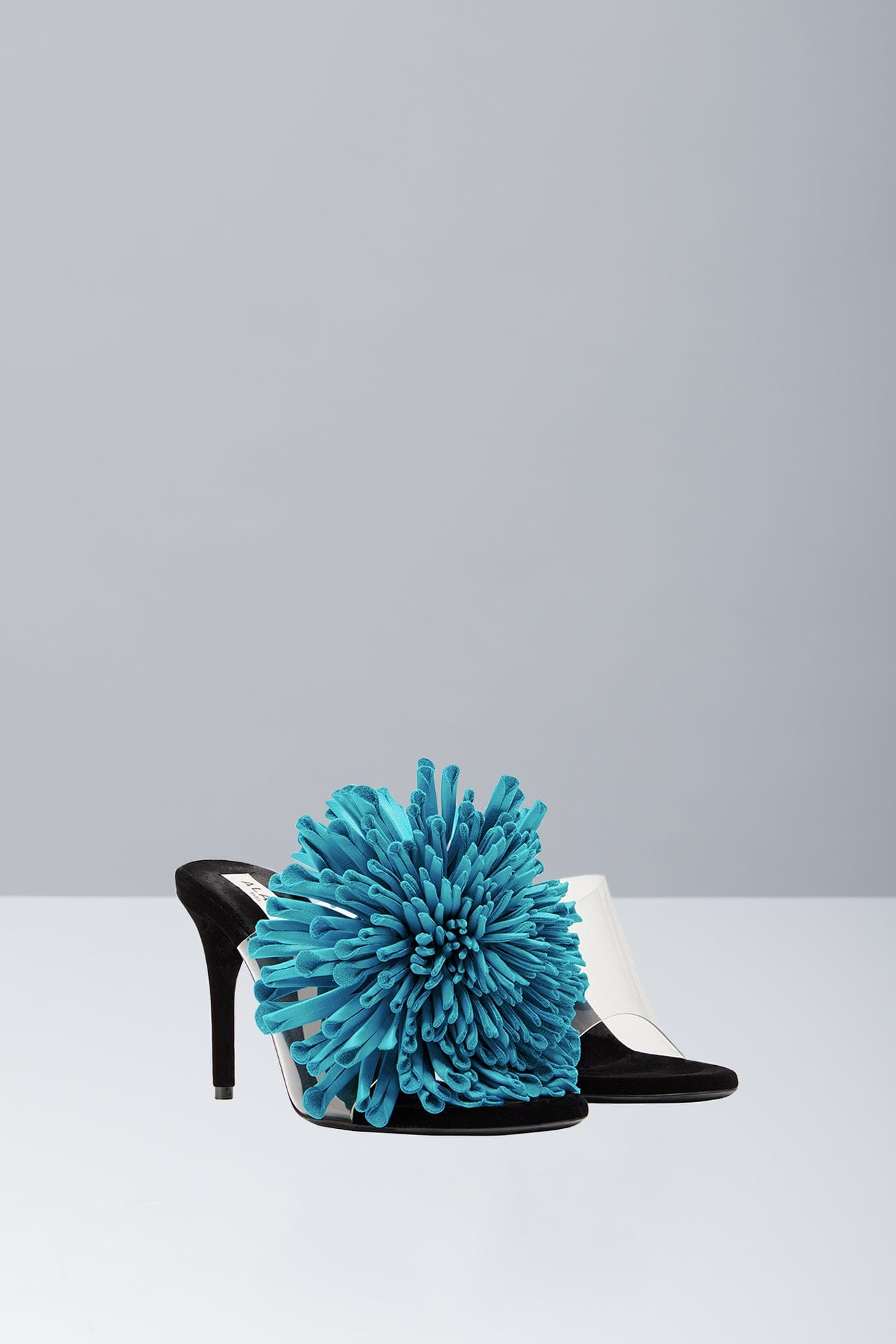 Alaïa Mules In Turquoise