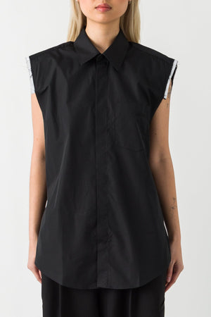 Alainpaul Layered Shoulder Shirt