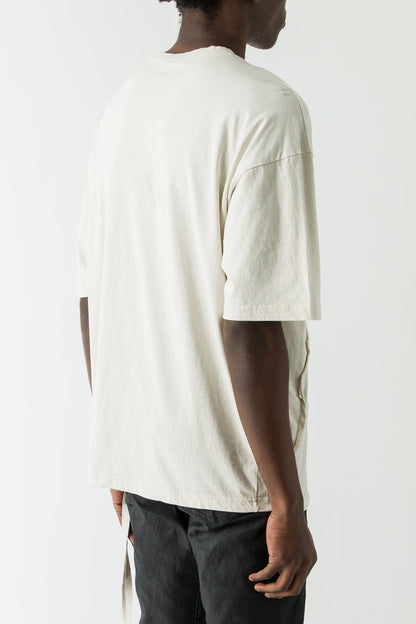 Ann Demeulemeester Frieke Printed T-shirt In Ivory back
