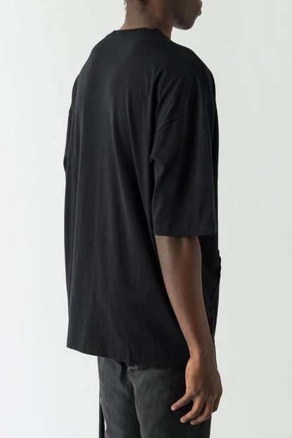 Ann Demeulemeester Hardon Printed T-Shirt In Black back