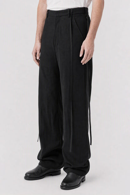 Ann Demeulemeester Leon Comfort Fit Trousers SS26 side