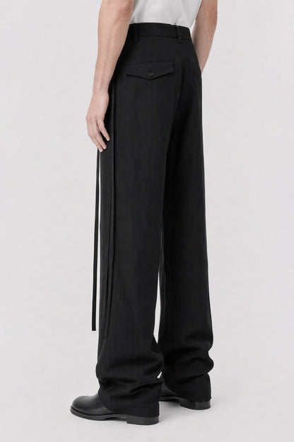 Ann Demeulemeester Leon Comfort Fit Trousers SS26 back