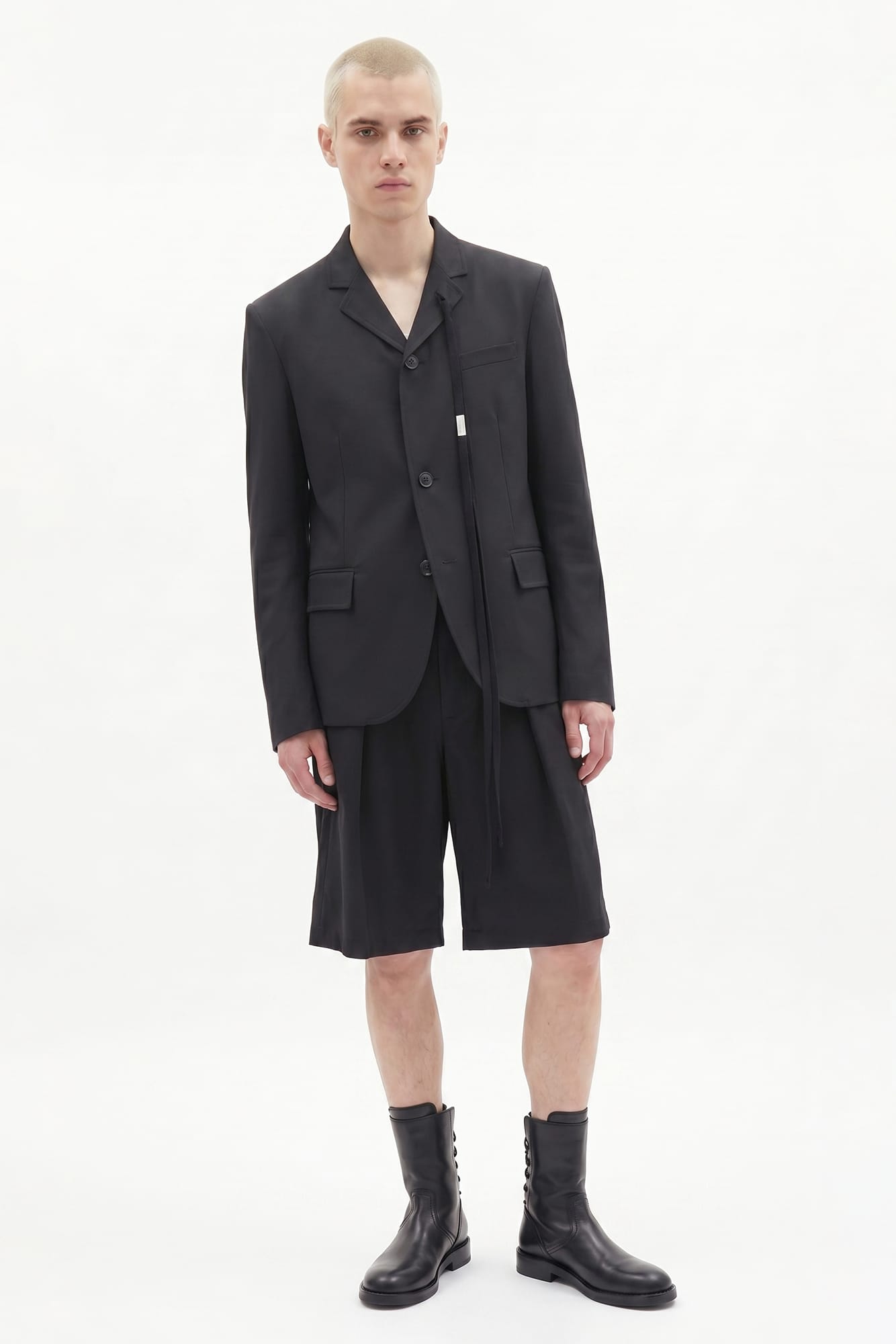 Ann Demeulemeester Lucius Deconstructed Jacket SS26