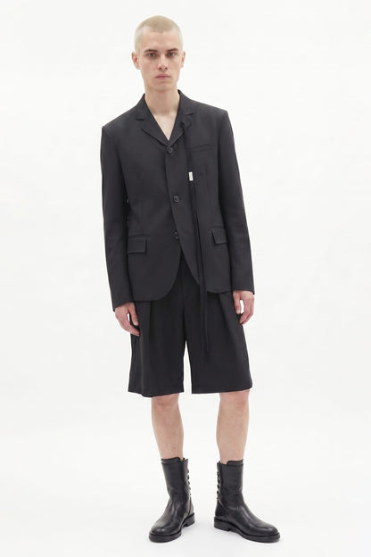 Ann Demeulemeester Lucius Deconstructed Jacket SS26 full look