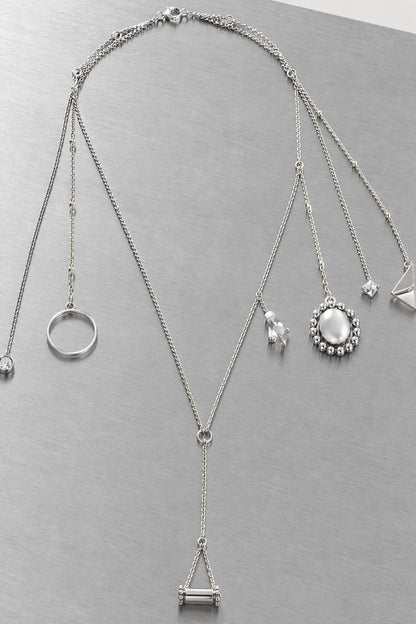 Ann Demeulemeester Yula Multi Charms Necklace closeup