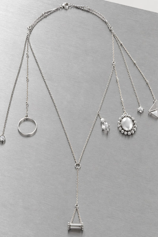 Ann Demeulemeester Yula Multi Charms Necklace closeup