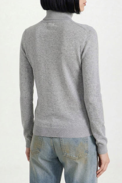 Area Knotted Crystal Turtleneck back