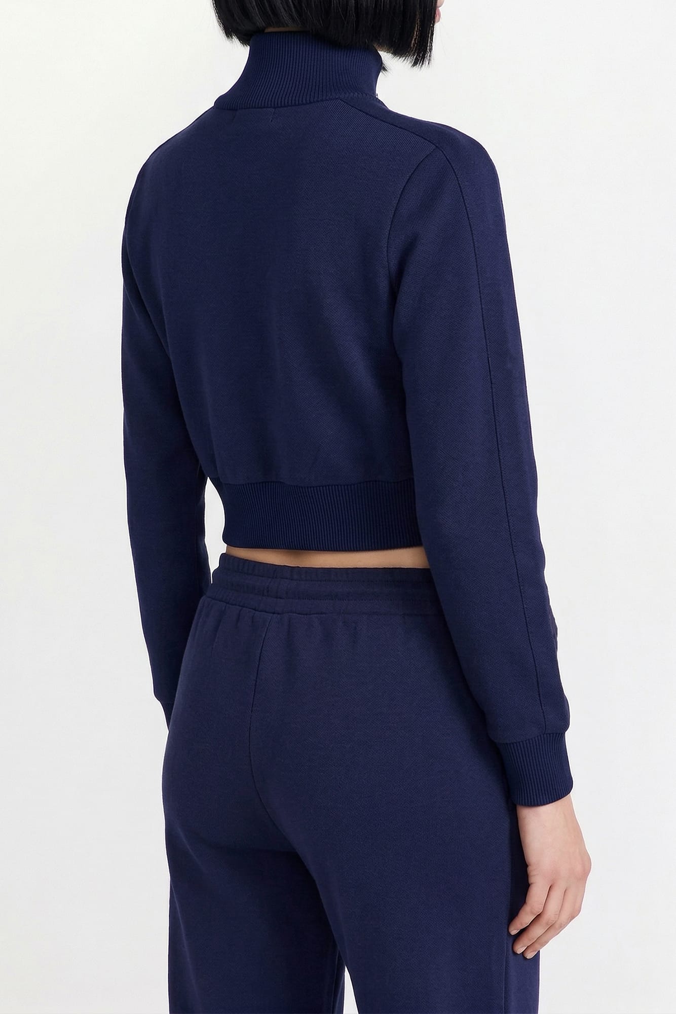 Area Retro Navy Zip Up