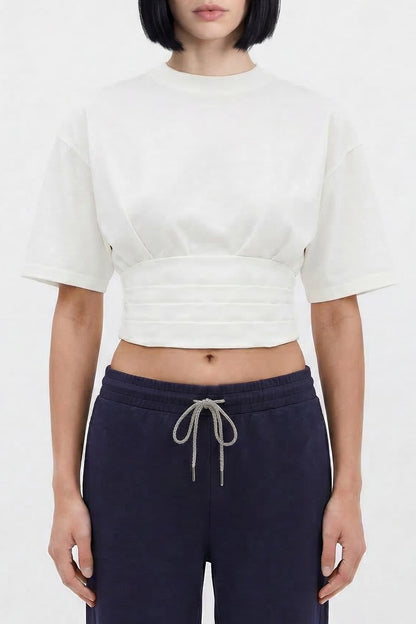 Area Formal T-Shirt in White