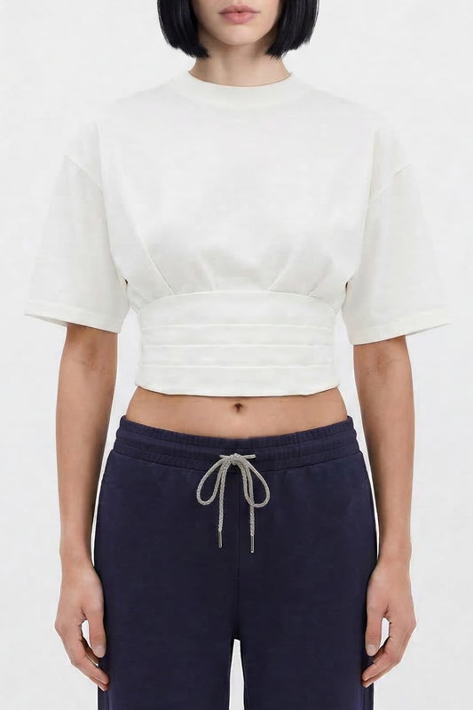 Area Formal T-Shirt in White