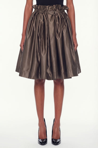 August Barron Belted Ballgown Skirt