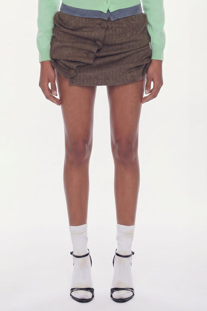 August Barron Lifted Pencil Skirt