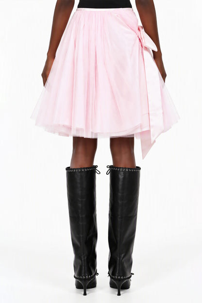 August Barron Pulled Skirt back