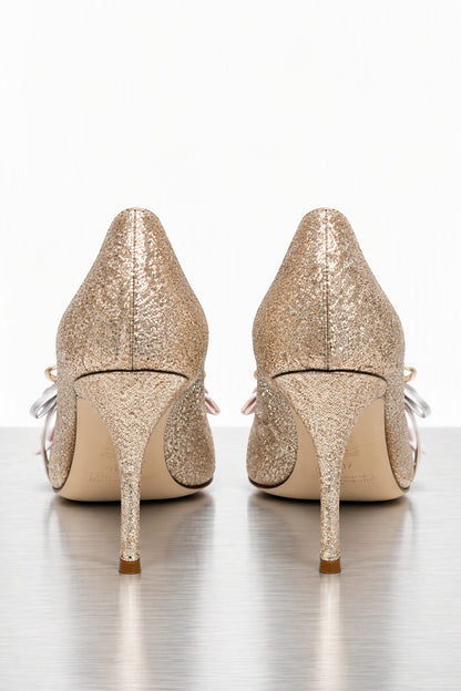 August Barron Triple Bow Pump back