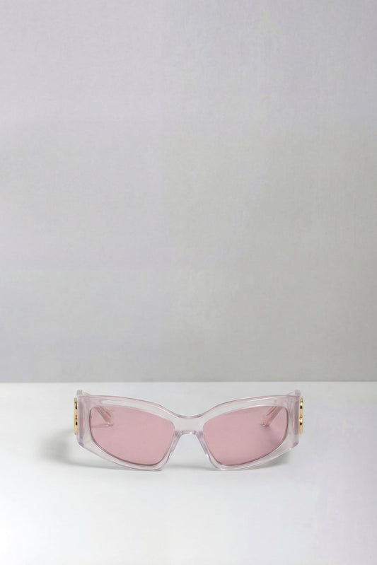 Balenciaga Bossy Cat Sunglasses in Beige