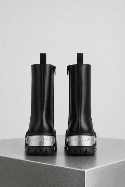 Balenciaga Bulldozer Lace Bootie back