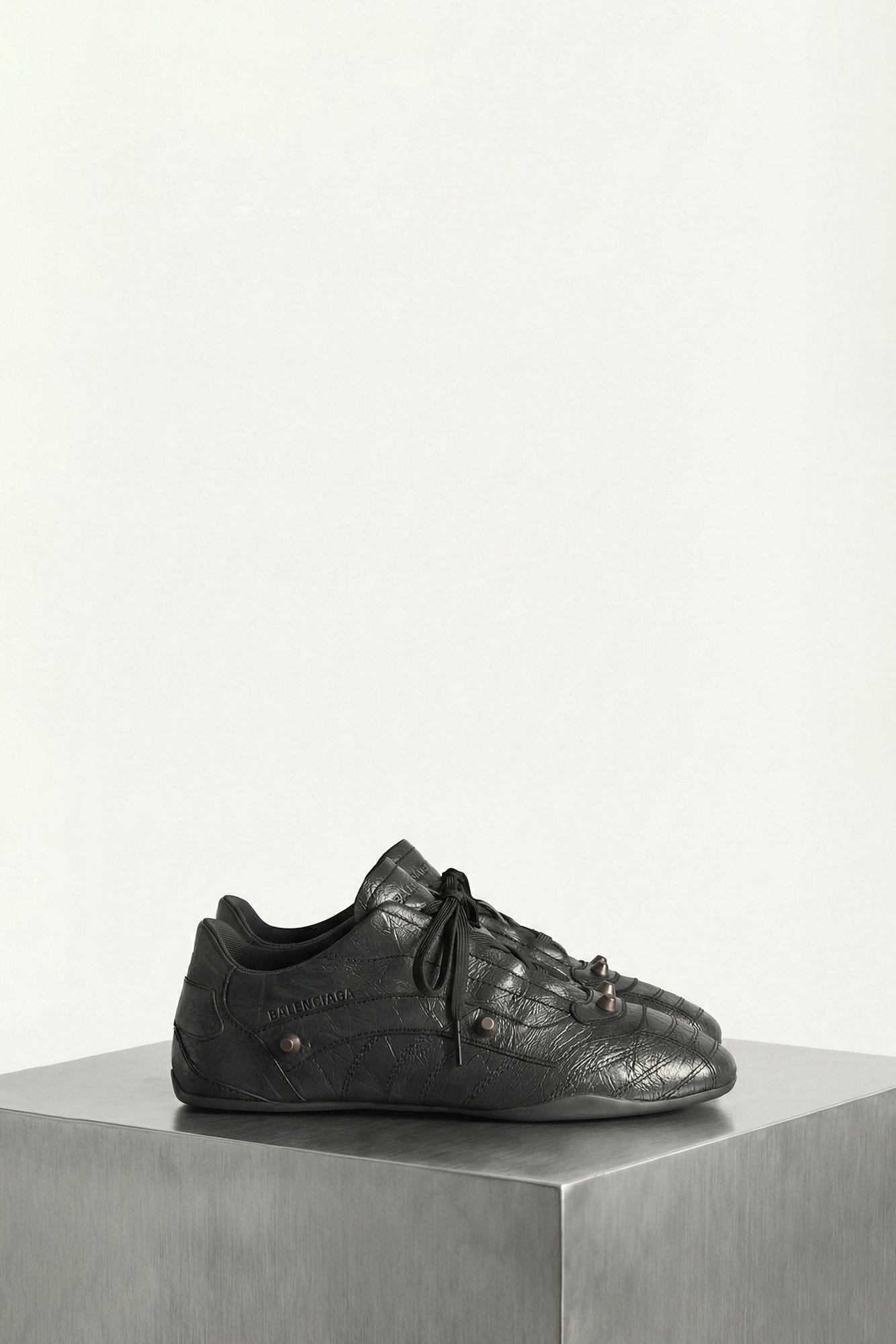 Balenciaga City Sneaker in Black and Brass SS26
