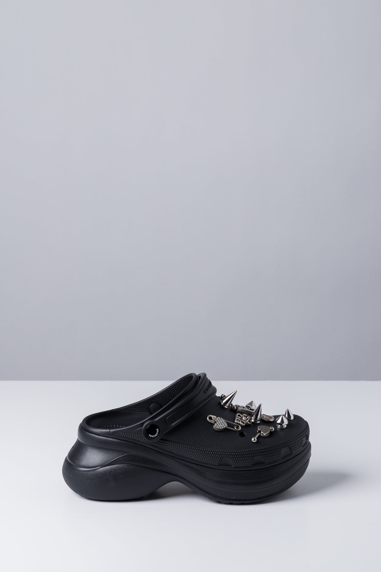 Balenciaga Crocs Mule In Black