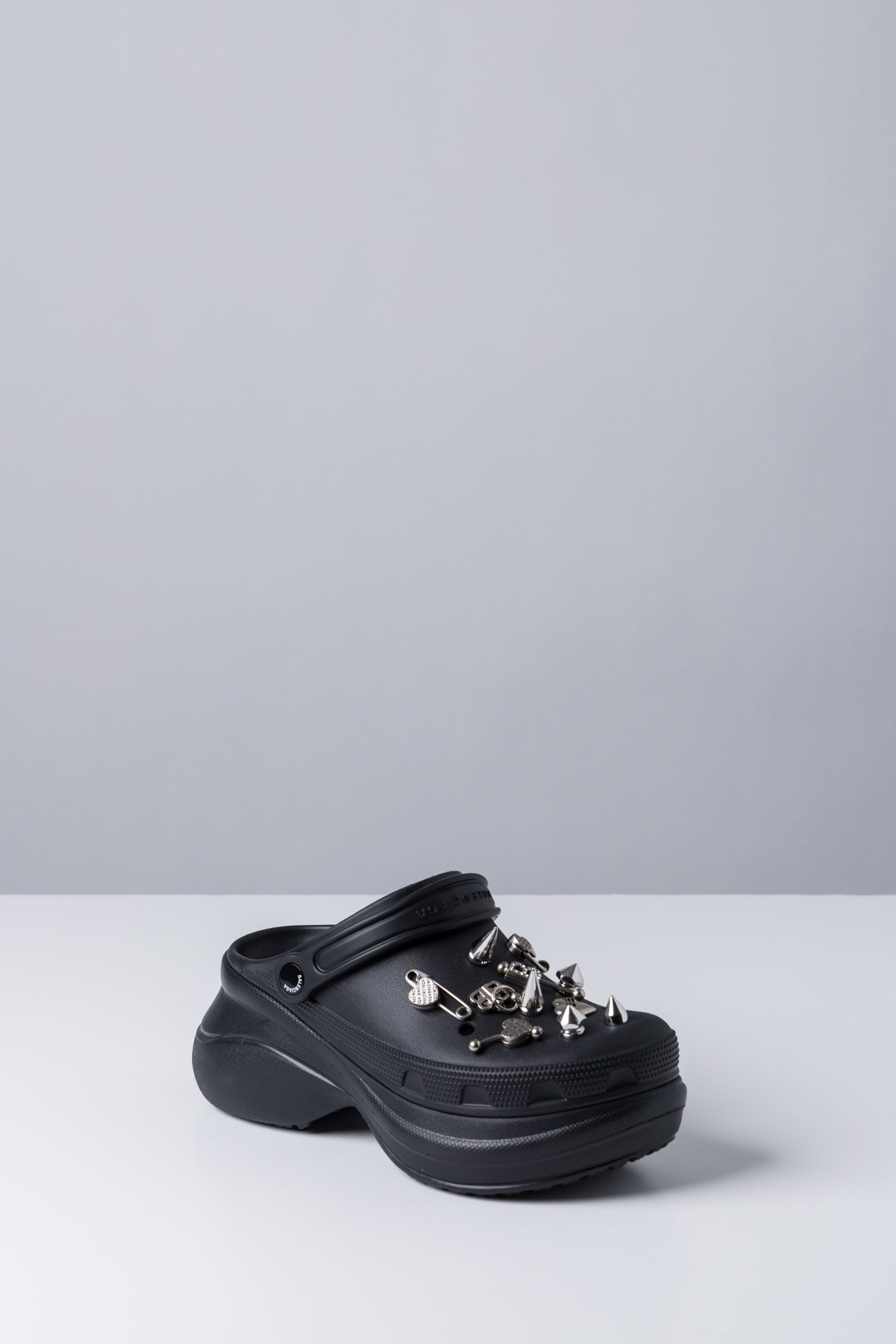 Balenciaga Crocs Mule In Black