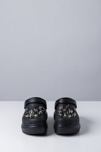 Balenciaga Crocs Mule In Black front