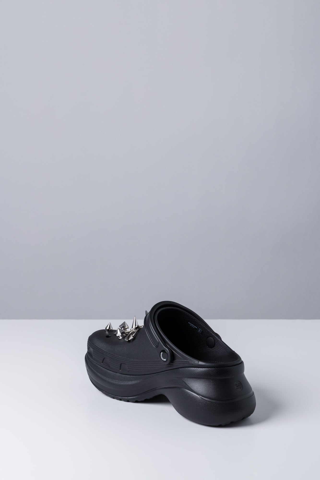 Balenciaga Crocs Mule In Black inner side