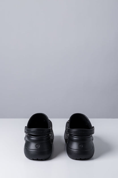Balenciaga Crocs Mule In Black back
