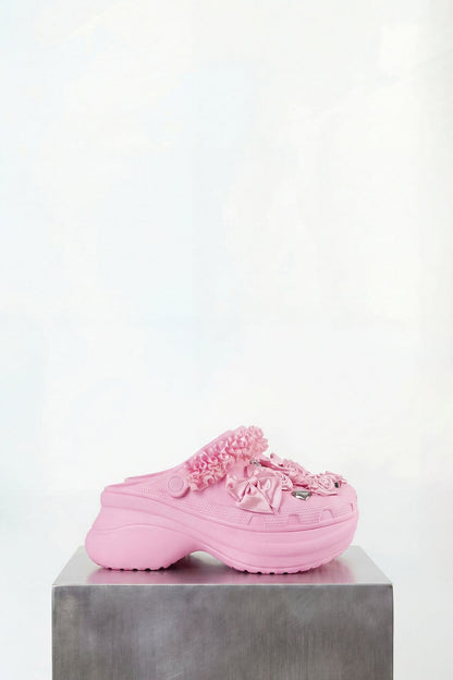 Balenciaga Crocs Mule in Light Pink SS26