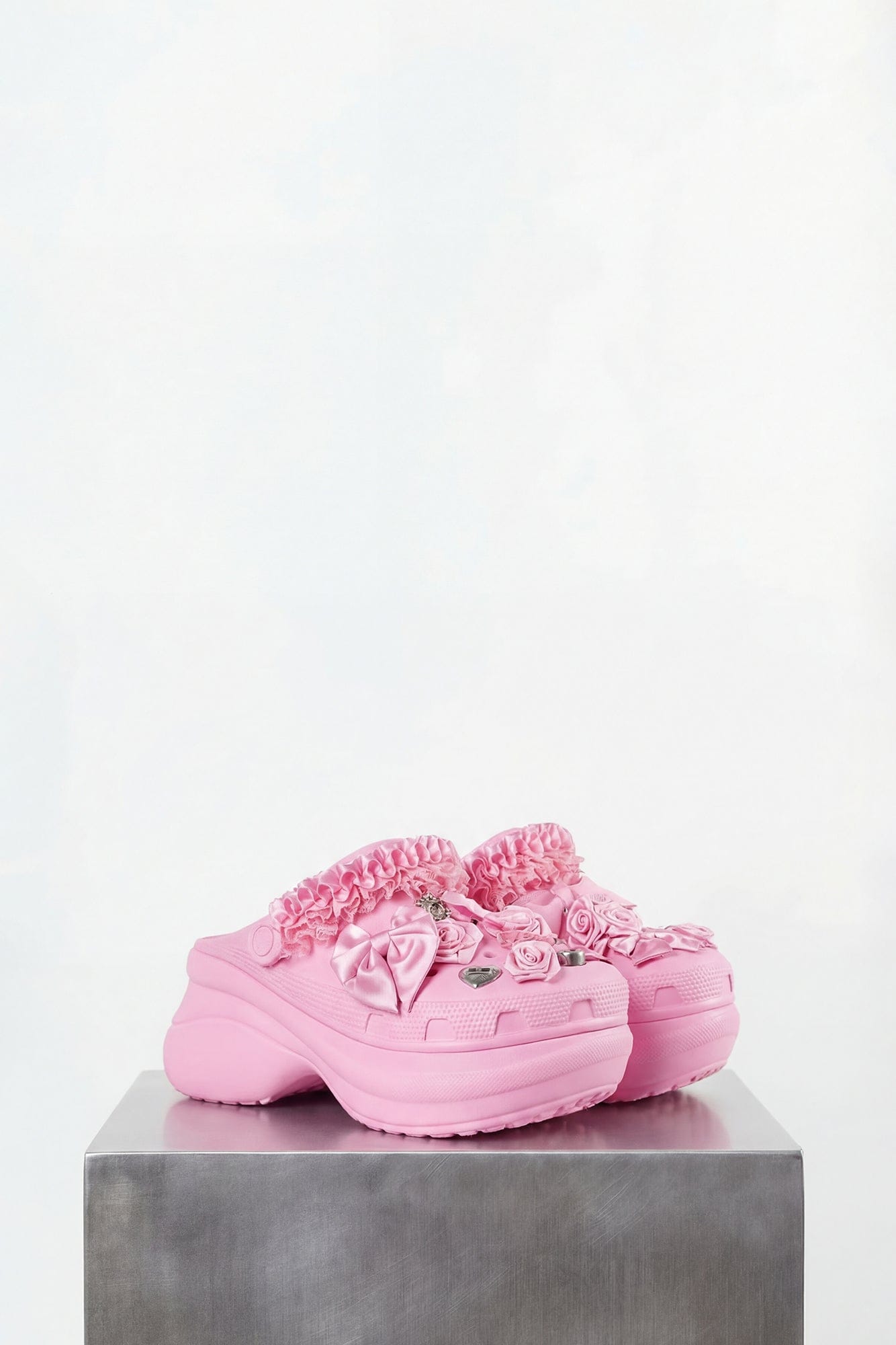 Balenciaga Crocs Mule in Light Pink SS26