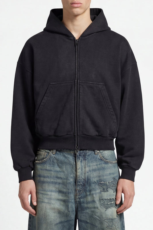 Balenciaga Cropped Zip Up SS26