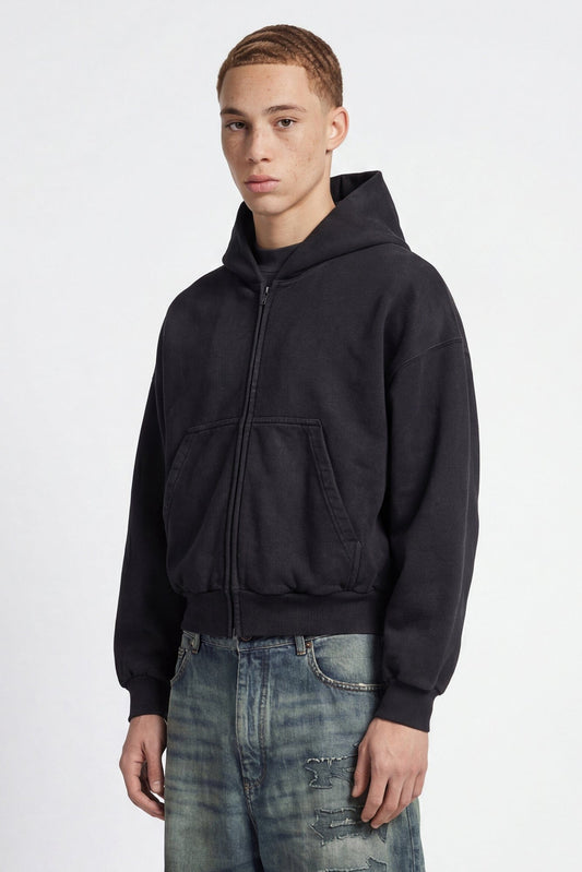 Balenciaga Cropped Zip Up SS26 side