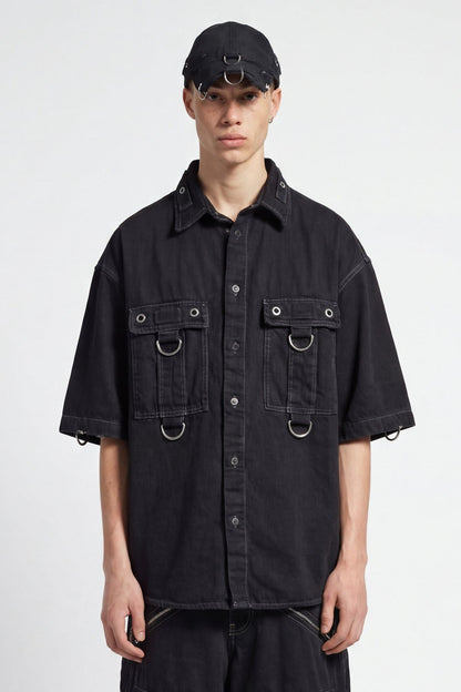 Balenciaga D-Ring Cargo Shirt