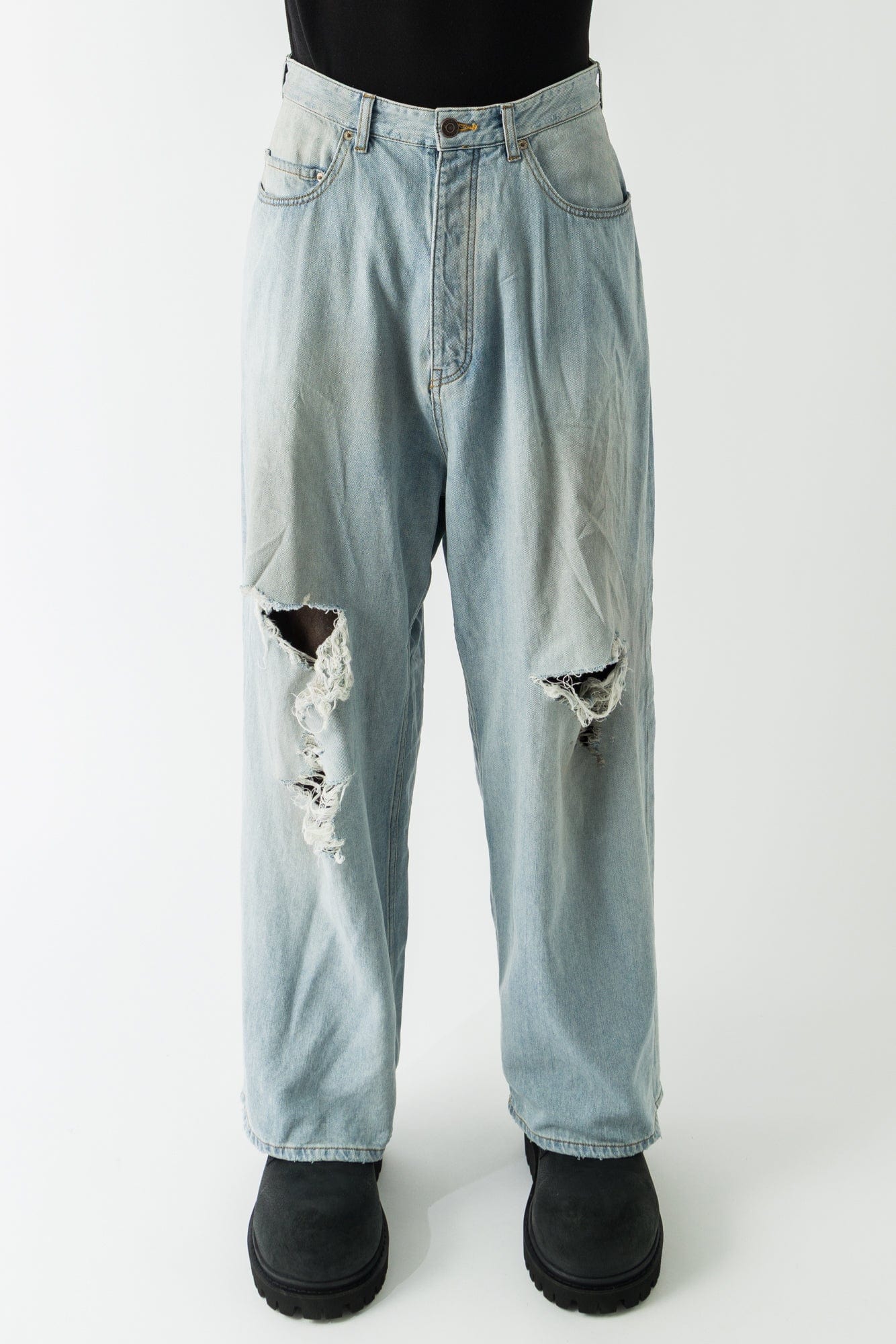 Balenciaga Denim Baggy Pants
