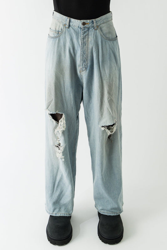 Balenciaga Denim Baggy Pants
