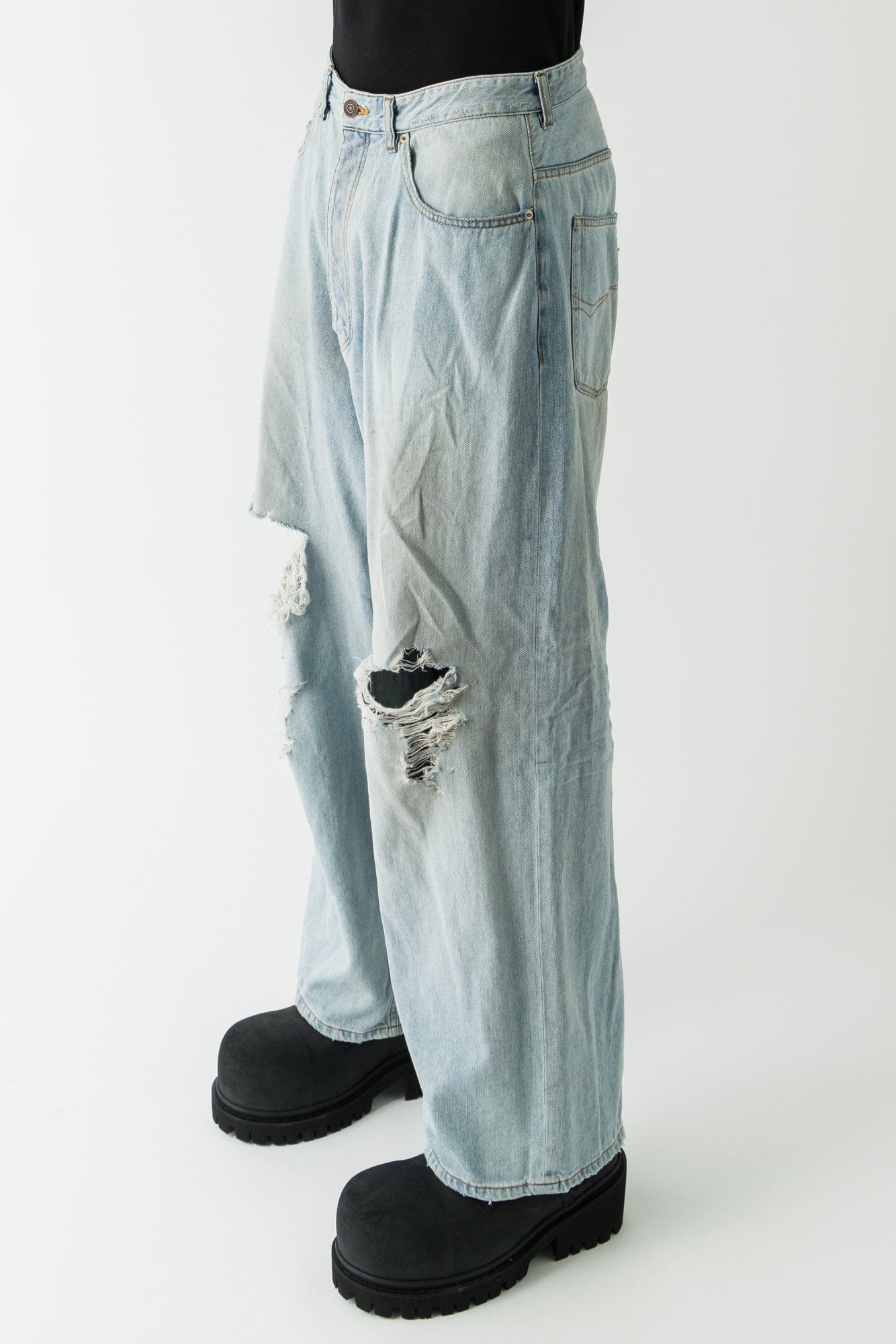 Balenciaga Denim Baggy Pants