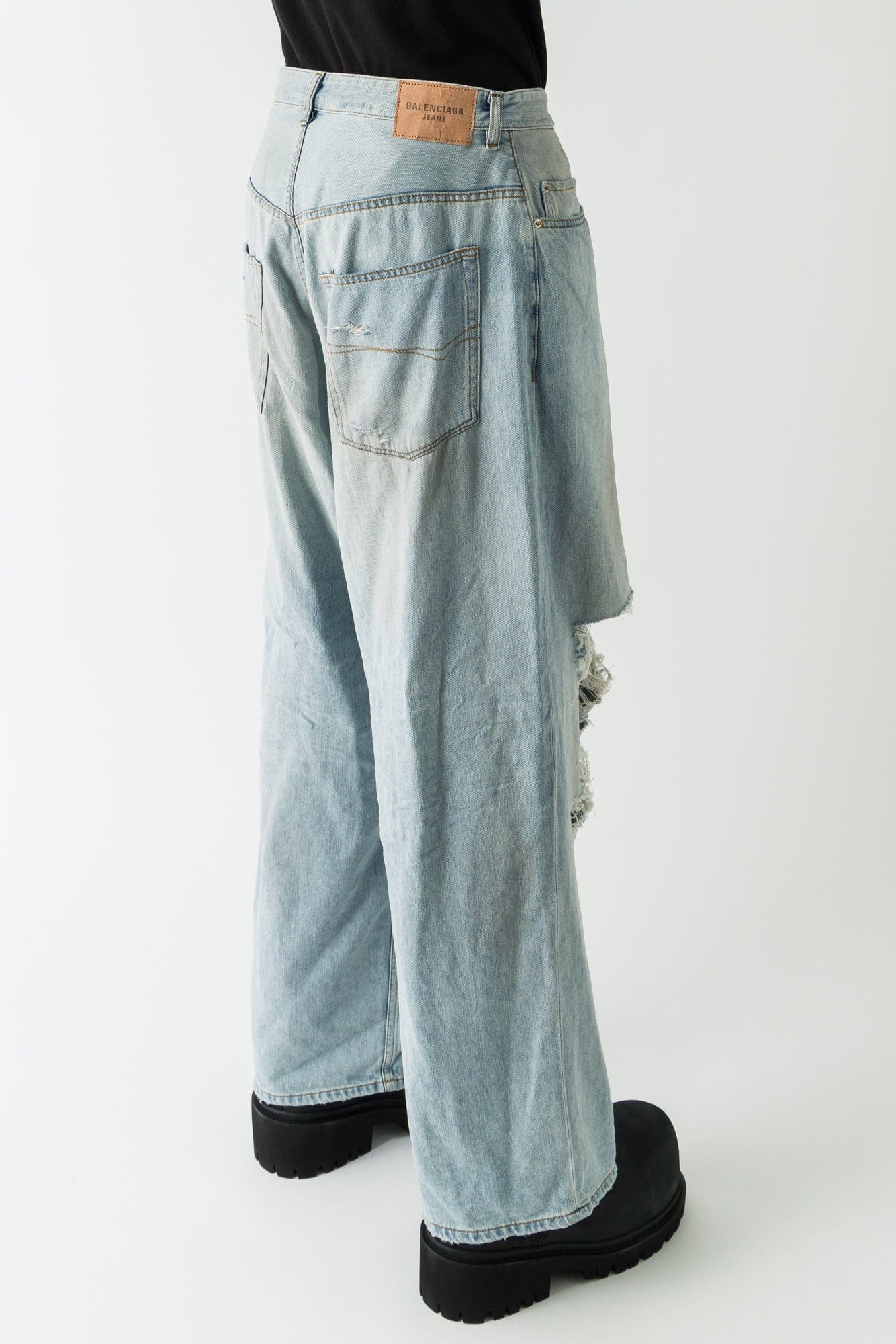 Balenciaga Denim Baggy Pants
