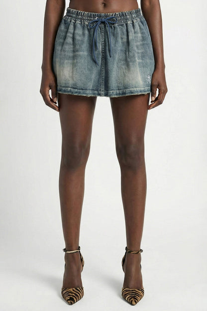 Balenciaga Denim Mini Skirt SS26