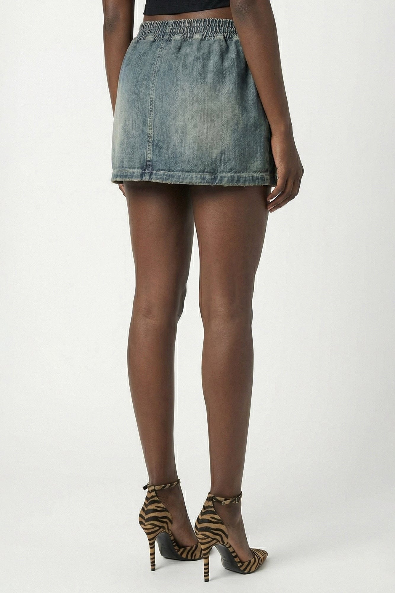 Balenciaga Denim Mini Skirt SS26