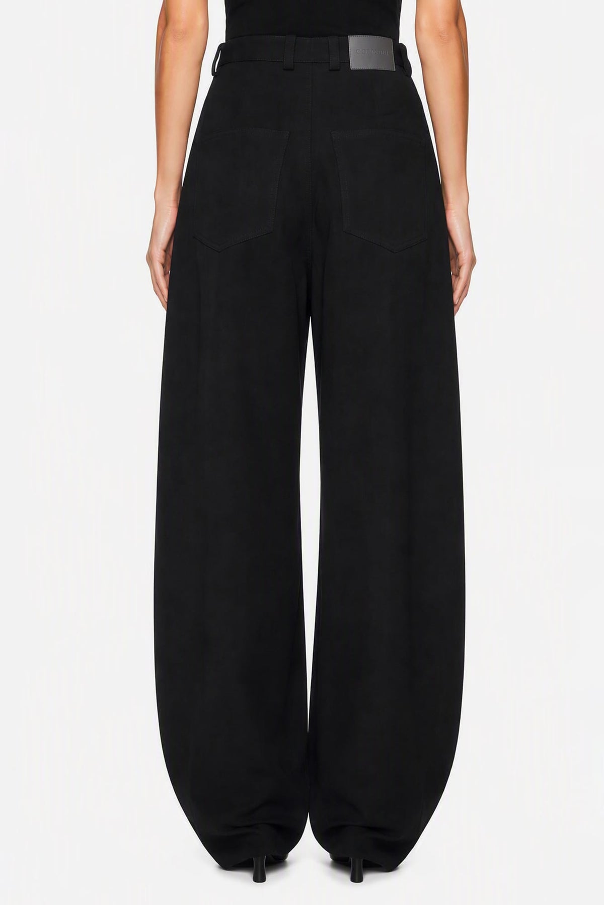 Balenciaga High Waist Slim Trousers
