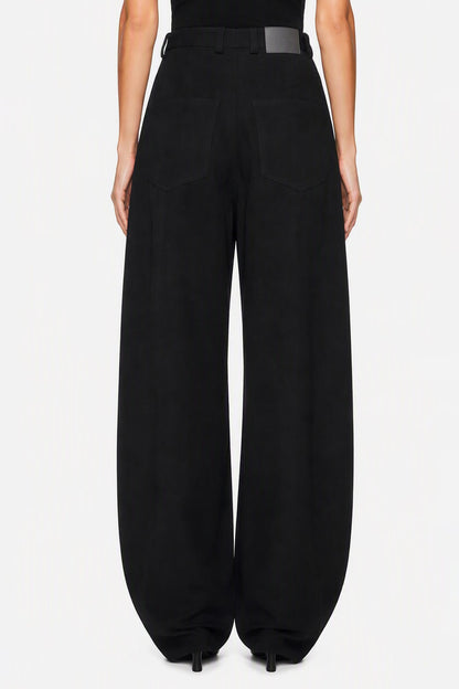 Balenciaga High Waist Slim Trousers back